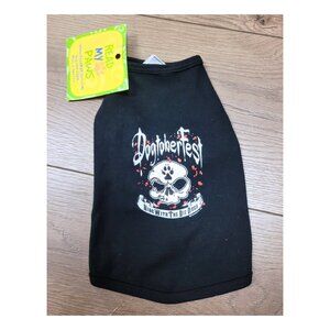 DogtoberFest Dog Shirt, Small, Black